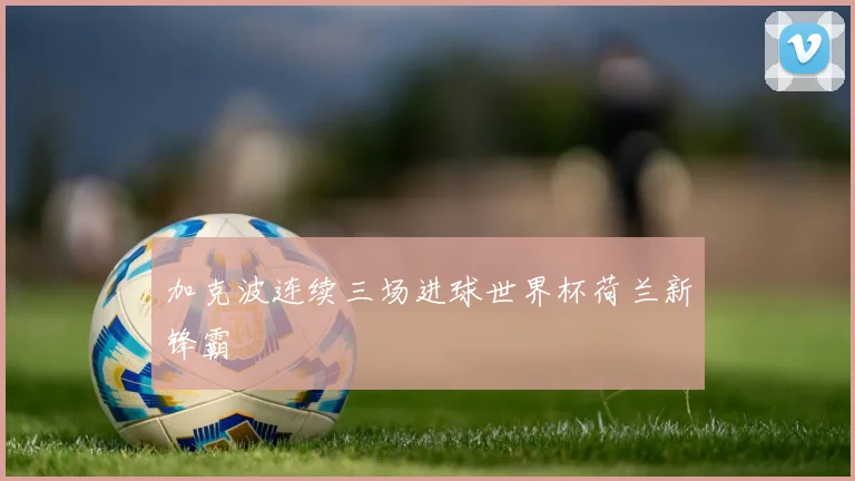 加克波连续三场进球世界杯荷兰新锋霸